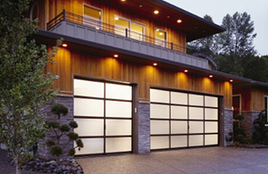 contemporary garage doors